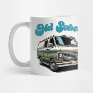 OLD SCHOOL // Retro Style Original Design Mug